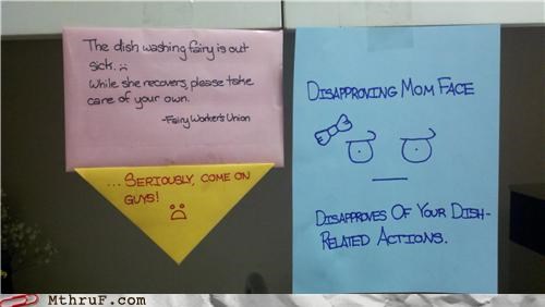 I like on this both the neat triangular one and 'disapproving mum face'